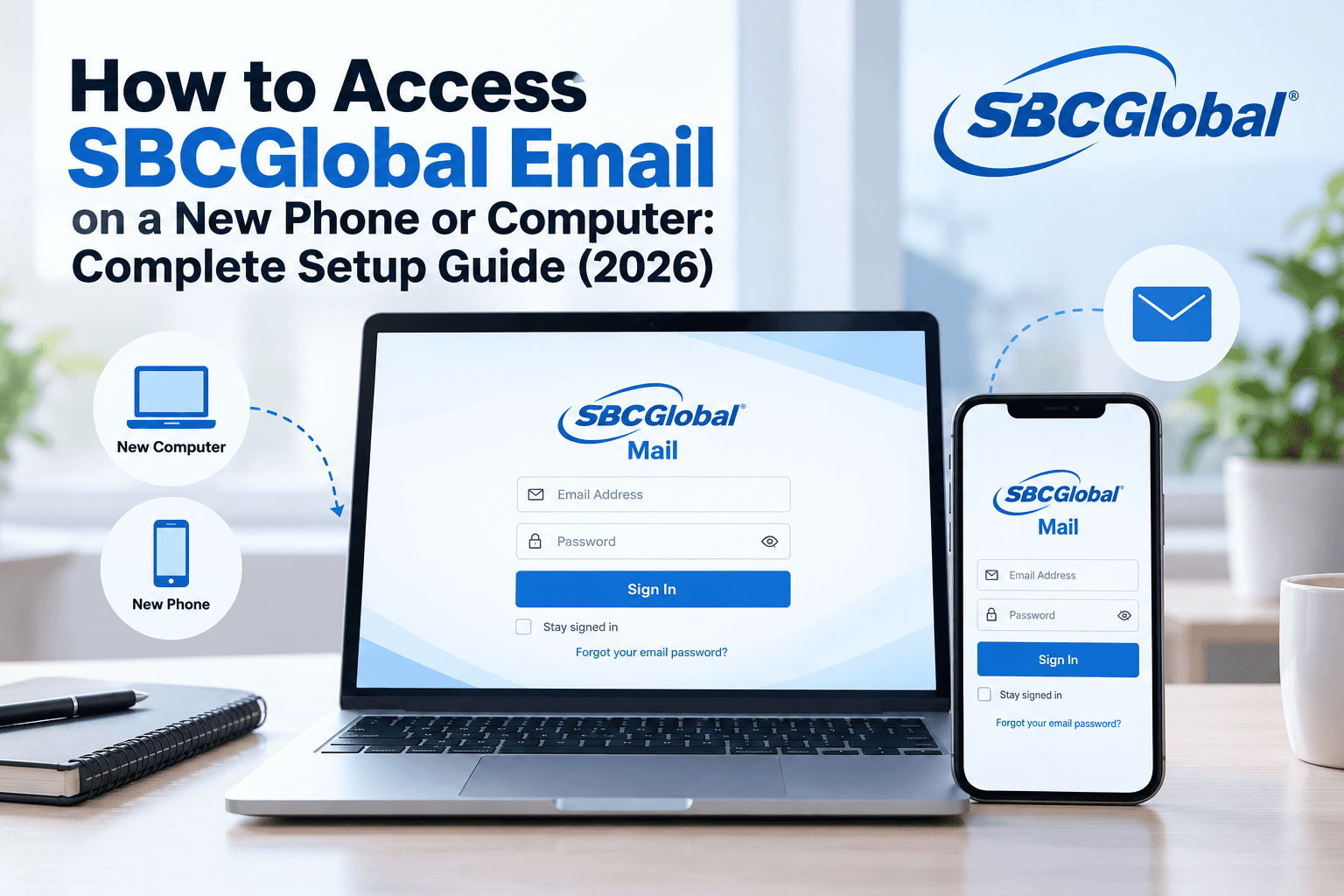 How to Access SBCGlobal Email on a New Phone or Computer: Complete Setup Guide (2026)
